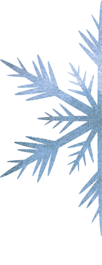 Half of a snowflake