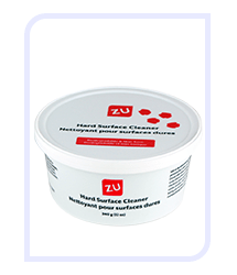 Container of hard surface cleaner